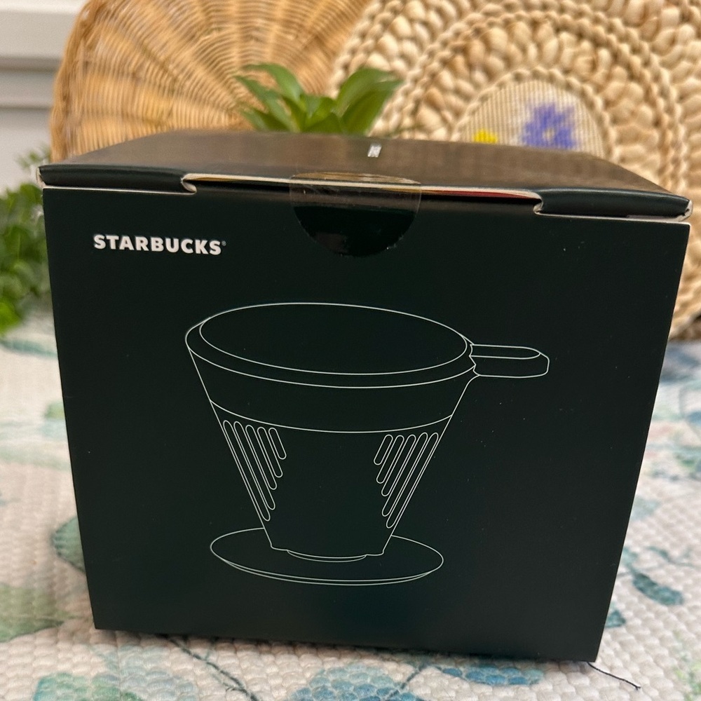 Starbucks Black Pour Over Set
